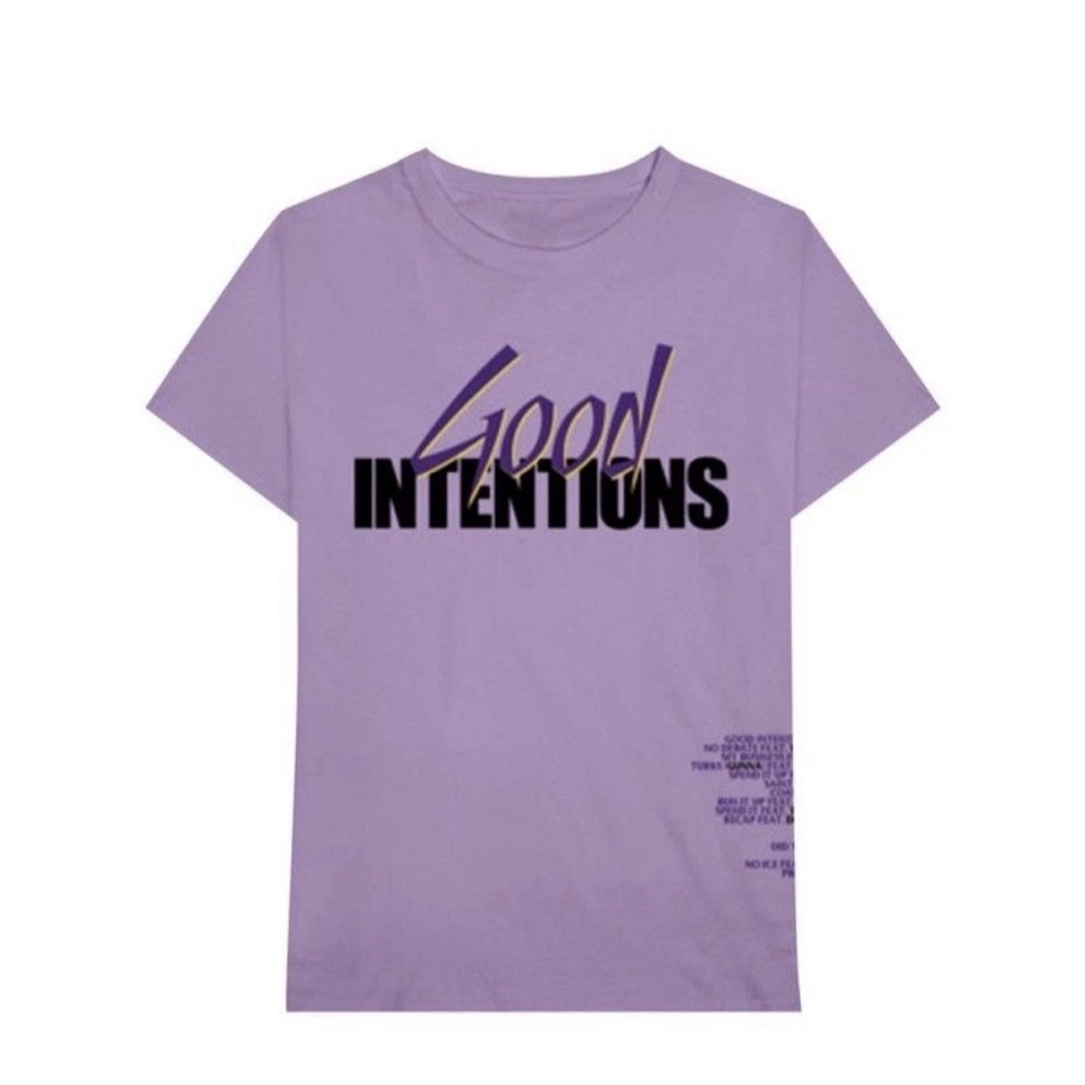 VLONE × NAV (PURPLE) "DOVE" TEE SZ: SMALL NWT In Bag  STREETWEAR